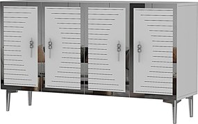 Tuna 120 - White, Silver