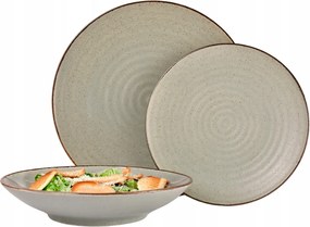 18 Db-os 6 Személyes Bogucice Circus Mint Tányér Szett