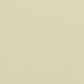 krémszínű oxford-szövet erkélynapellenző 120 x 400 cm
