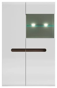 Vitrin Azteca Trio SFK1W1D/14/9 (Fehér + Fényes fehér). 1004831