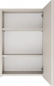 Aldabra POLA 1DL fürdőszoba szekrény 40x22x60 cm mosdóval, tükörrel, kasmír