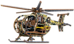 Helikopter 3D fa puzzle – Limitált kiadás
