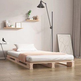 tömör fenyőfa raklapágy 90 x 200 cm