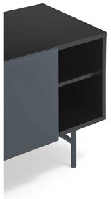Fekete-antracitszürke TV-állvány 180x56 cm Nube – Teulat