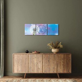 Kép - Pitypang a szélben (órával) (90x30 cm)