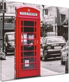 Vászonkép 50x50 London Fülke