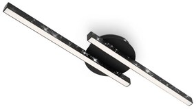 Briloner Briloner 3517-025 - LED FelĂŒletre szerelhetĆ csillĂĄr REY 2xLED/6W/230V fekete BL1088