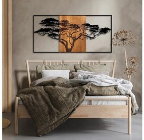 Asir Fali dekoráció 147x70 cm fa/fém faág mintával AS1689