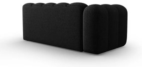 Feketés antracitszürke kanapé modul (bal oldali) Lupine – Micadoni Home