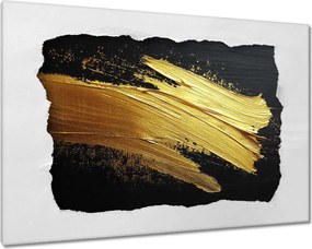 Vászonkép 60x40 Arany csillogás ecsettel