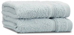 Világoskék frottír pamut törölköző szett 2 db-os 30x30 cm Zero Twist – Catherine Lansfield