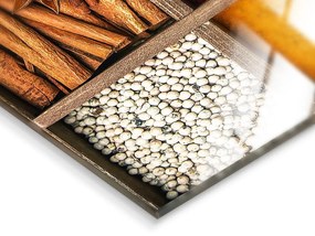Üveg kép 30x30 cm Spices Box – Styler