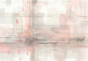 Fotótapéta Akvarellek Pasztell Rózsa Szürke Vinyl 254x184 barack +ragasztó