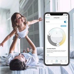2 db-os készlet RGBW dimmelhető LED izzó A60 E27/9W/230V 2200–6500K Wi‑Fi + távirányító - WiZ