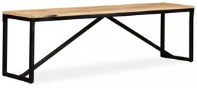 tömör mangófa pad 160 x 35 x 45 cm