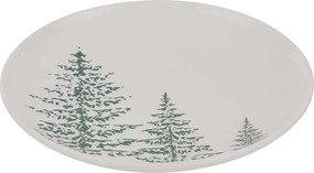 WINTER JOY porcelán tányér fenyőkák 20cm