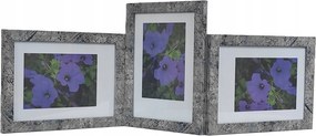Galéria multikeret Marmo fotó 15x21 cm Hármas szint/függőleges/szint Szürke