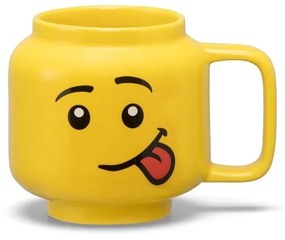 Sárga kerámia gyerek bögre 255 ml Head – LEGO®