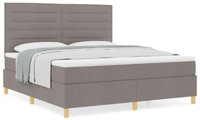 Boxspring Ágy Matraccal Bézs Szuper Királynak