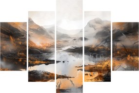 Kép - Hegyi tájak festése (150x105 cm)