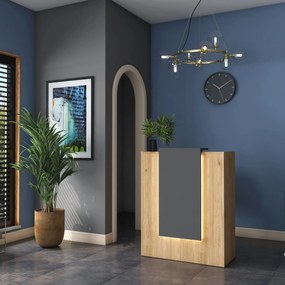 Recepciós pult beépített led hangulatvilágítással ma101 - 3859