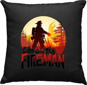 Tűzoltó mentőpárna 3 fekete