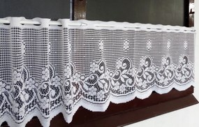 Mg Irigység Függöny jacquard fehér M57 200x35cm M