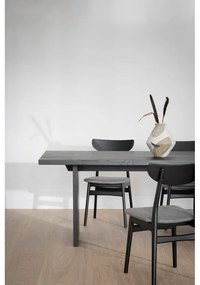 Fekete étkezőszék szett 2 db-os Rodham - Rowico