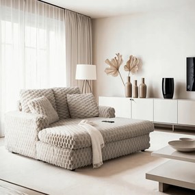 Elegáns Kanapé Bézs Színben. KOBEL