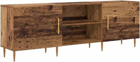 vidaXL TV szekrény Régi fa 150 x 30 x 50 cm Faanyag