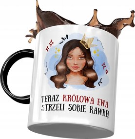 Fekete Bögre Éva Barátnő Feleség Ajándék Nyomtatott Fotóval