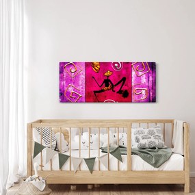 Történelmi falfestmény képe (120x50 cm)