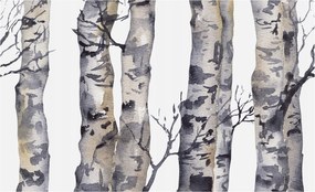 Flizelin Dekoratív fotótapéta Hálószobába Axiális erdő 416x254 Ragasztó