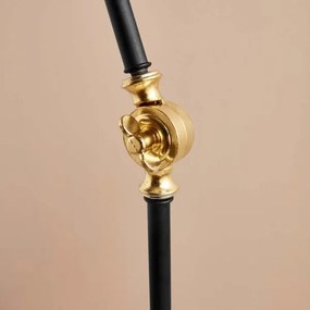 Állólámpa AYD 1xE27/40W/230V fekete