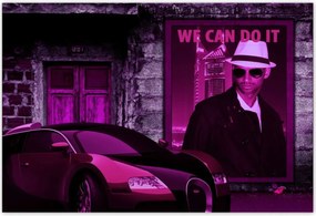 Poszterek 200x135 Lila Bugatti