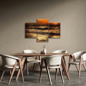 Kép - Hullámok a parton (90x60 cm)