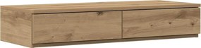 vidaXL Ágyfiókok fiókkal Artisan tölgy 100 x 36,5 x 16,5 cm Faanyag