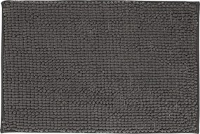 Fürdőszobaszőnyeg Csúszásgátló Puha Chenille 60x40 cm Szürke DY-36