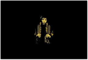 Poszterek 185x125 Jimi Hendrix Zenész