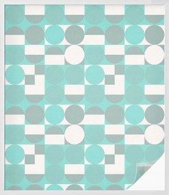 Ablaküveg fólia Adatvédelem Geometrikus formák 100x116 cm