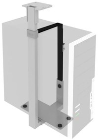 Tartó PC ProOffice-hoz, szürke