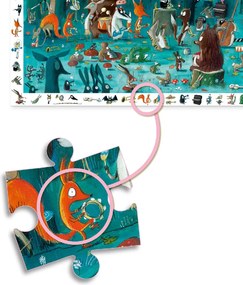 Megfigyeltető puzzle - Zenekar, 35 db-os - The orchestra