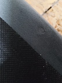 Akciós kárpitozott ágy AZURRO VELVET 160 x 200 cm szürke II. osztály