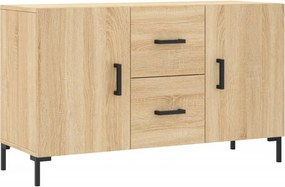 vidaXL sonoma tölgy színű szerelt fa tálalószekrény 100 x 36 x 60 cm