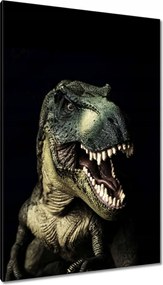 Vászonkép 80x120 Tyrannosaurus-t-rex fekete