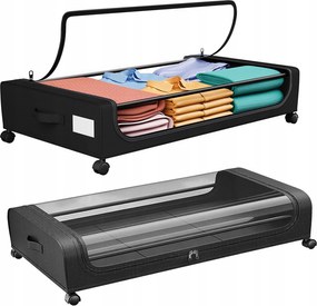 Ágy Alatti Rendszerező 78,5X44CM Ágynemű Tárolására Cipzárral 2 Db