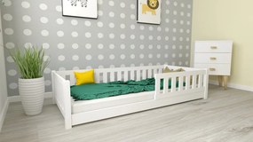 Lulu gyerekágy 80x160 fehér + ajándék ágyrács
