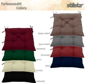 STILISTA Ülőpárna szett 40 x 40 x 8 cm 2 db krém