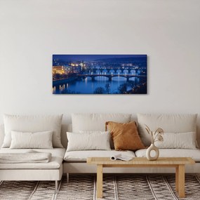 A prágai hidak képe (120x50 cm)