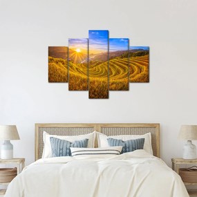 Kép - Rizs teraszok Vietnamban (150x105 cm)